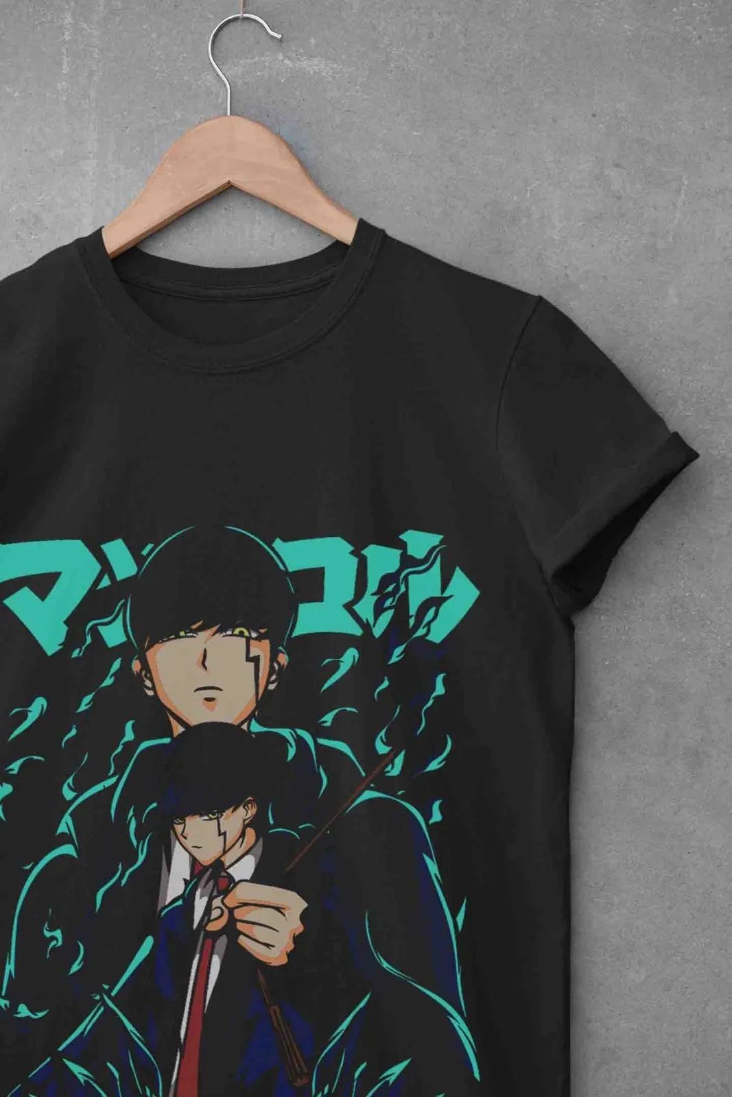 Фото Футболка Mashle, футболка Mash, футболка Lance, футболка в горошек, футболка Finn Manga Abyss Anime Rayne. №3