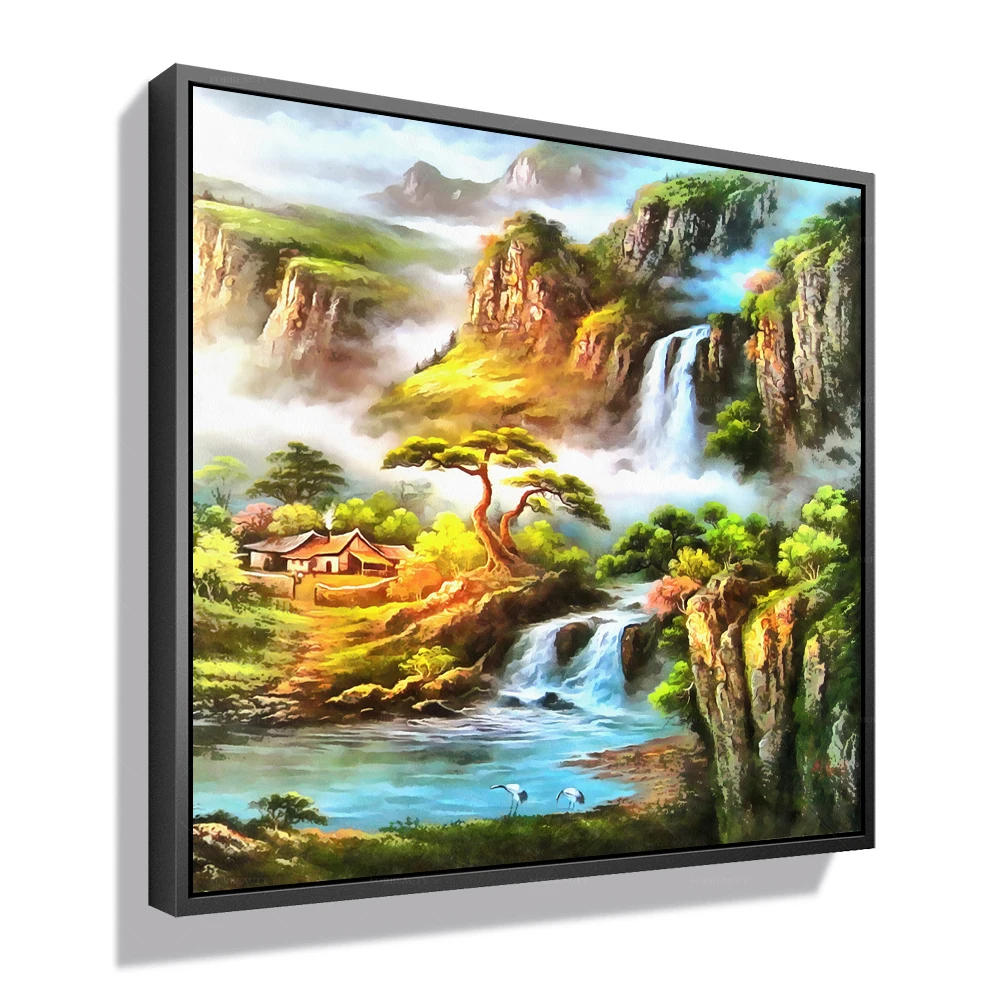 

Forbeauty Painting Waterfall Nature For Wall Decor (PS Framed Gallery Wrap)