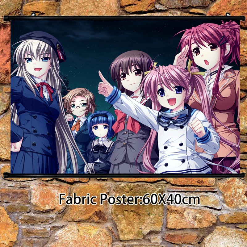 

Anime Poster Rui wa Tomo wo Yobu Hanagusuku Atori Narutaki Koyori Wall Scroll Home Decoration Art Picture 60x40cm