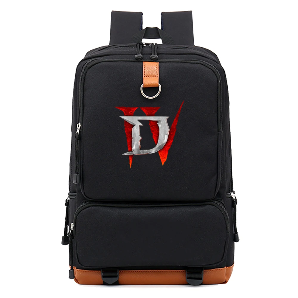 

Новинка 2023, вместительный рюкзак с 2D рисунком для фанатов игры Диабло Iv, школьная сумка, дорожный рюкзак для путешествий, рюкзаки, подарок, вернуться в школу