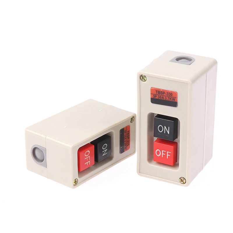 TBSP-315 330 трехфазный двигатель кнопка старт-стоп переключатель управления 15A 30A