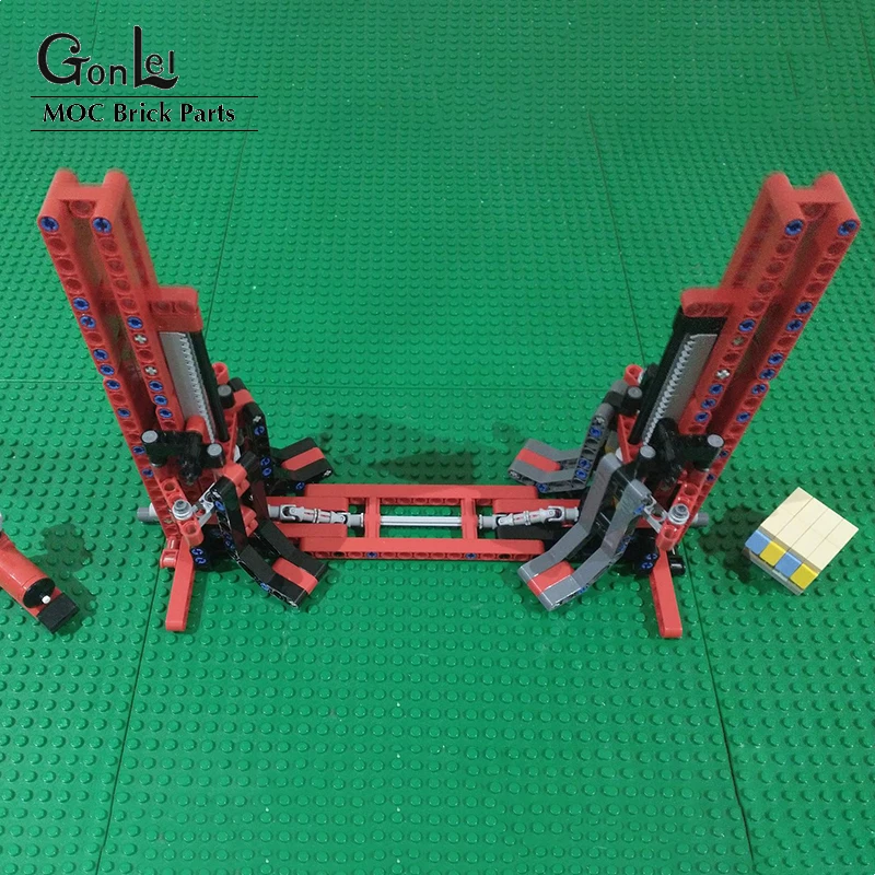 307 шт. строительные блоки MOC технический подъемник автомобиля совместимые с 1:12