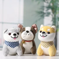 12cm kawaii puppy stuffed plush toy cute lifelike dog mini plush toy stuffed doll plush mini dog dolls stuffed animals kids toys