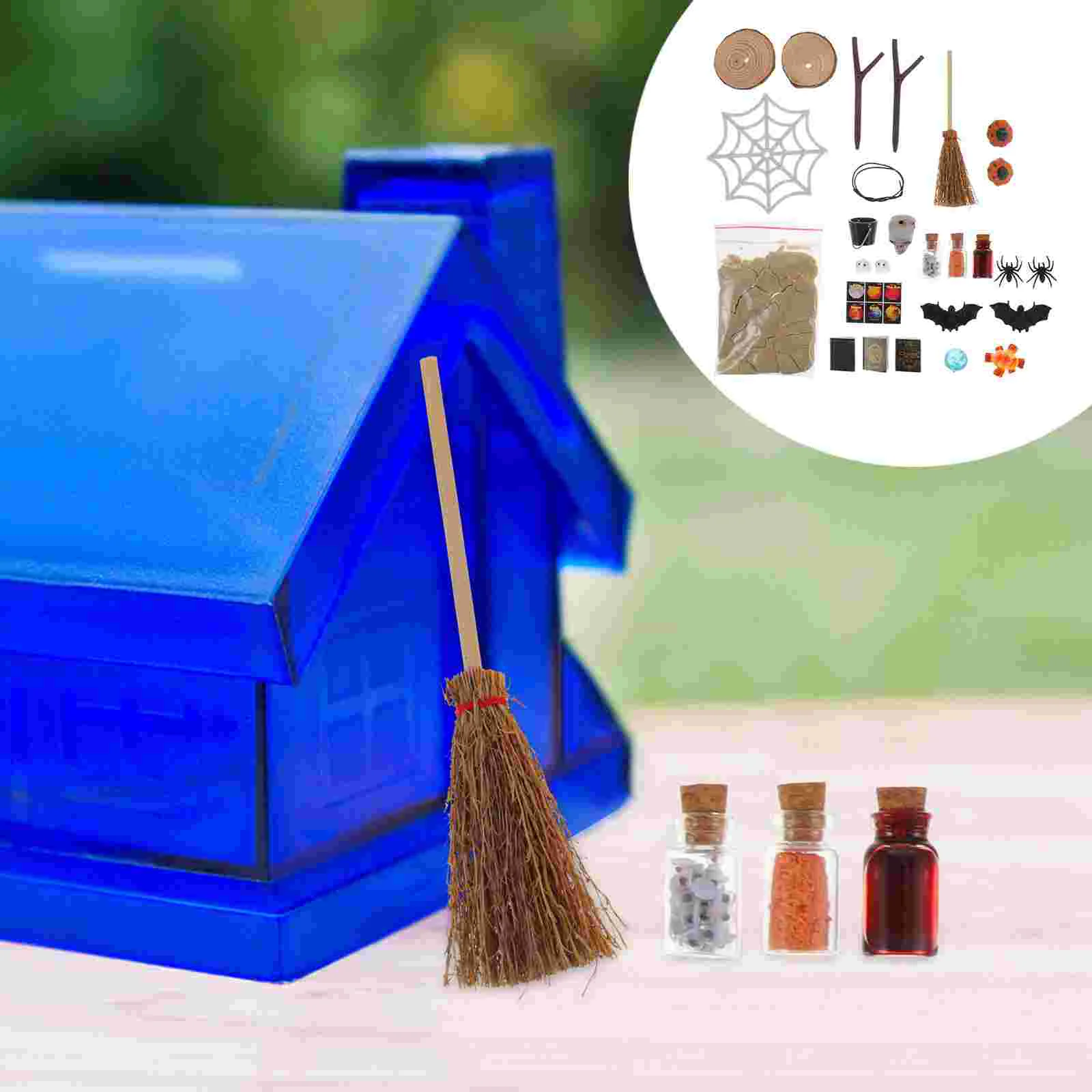 

Miniture Decoration Dollhouse Halloween Party Adornments Decorate 8cm Scene Layout Prop Resin Ornament