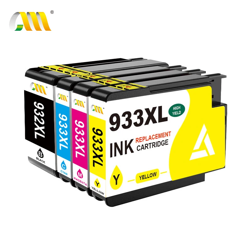 

CMCMCM Compatible Ink Cartridge Replacement for HP 932XL 933XL Ink Cartridges for HP Officejet 6100 6600 6700 7110 7610 Printer