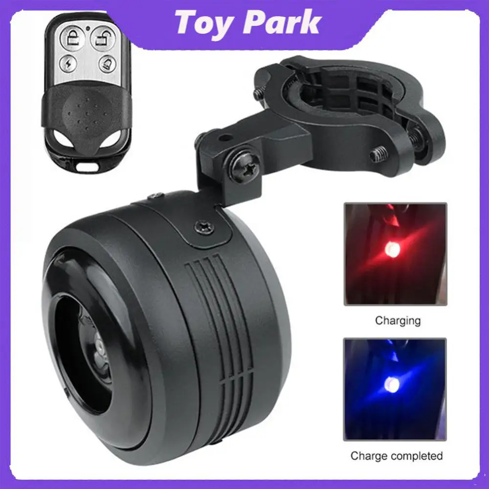

Durable Anti-theft Alarm Waterproof Aluminum Alloy Tweeter Electronic Horn Usb Charging Compact Bicycle Electric Bell Exquisite