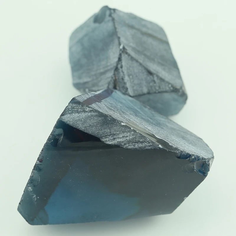 200 г/Лот хорошо продаваемое синтетическое наноситаловое сырье #46 голубое грубое