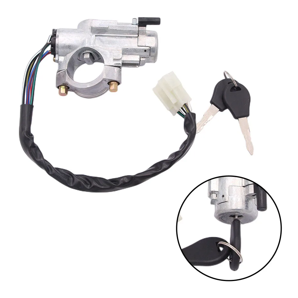 

For Nissan 86-94 D21 95-96 Pickup Pathfinder Ignition Switch W/ Lock Cylinder Ignition Keys Start Switch Lock Key