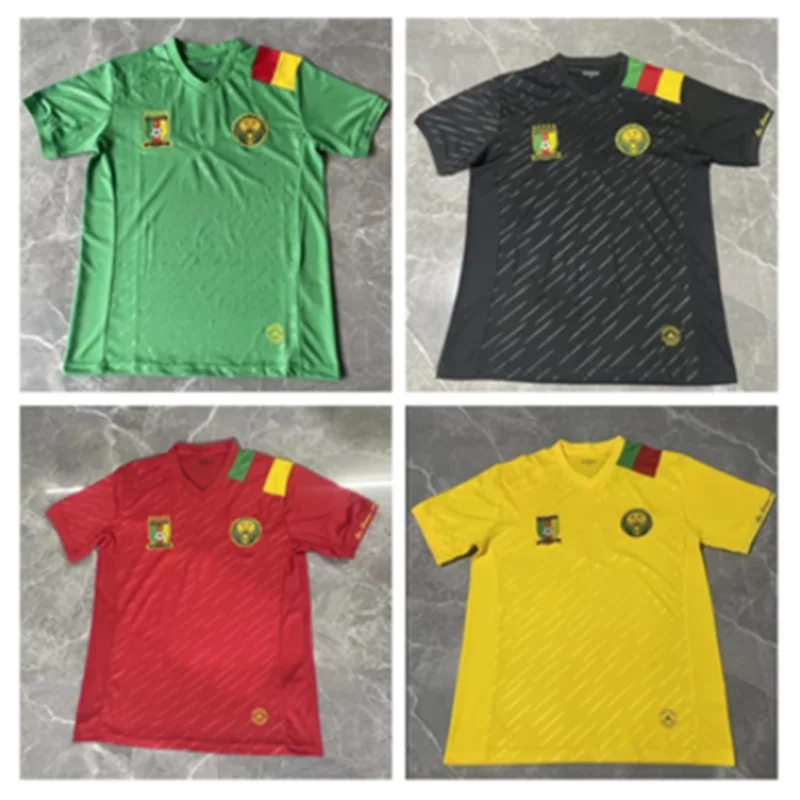 

2022 2023 Cameroon Soccer Jerseys CHOUPO-MOTING ABOUBAKAR EKAMBI BASSOGOG GANAGO BAHOKEN 22 23 national team football shirt