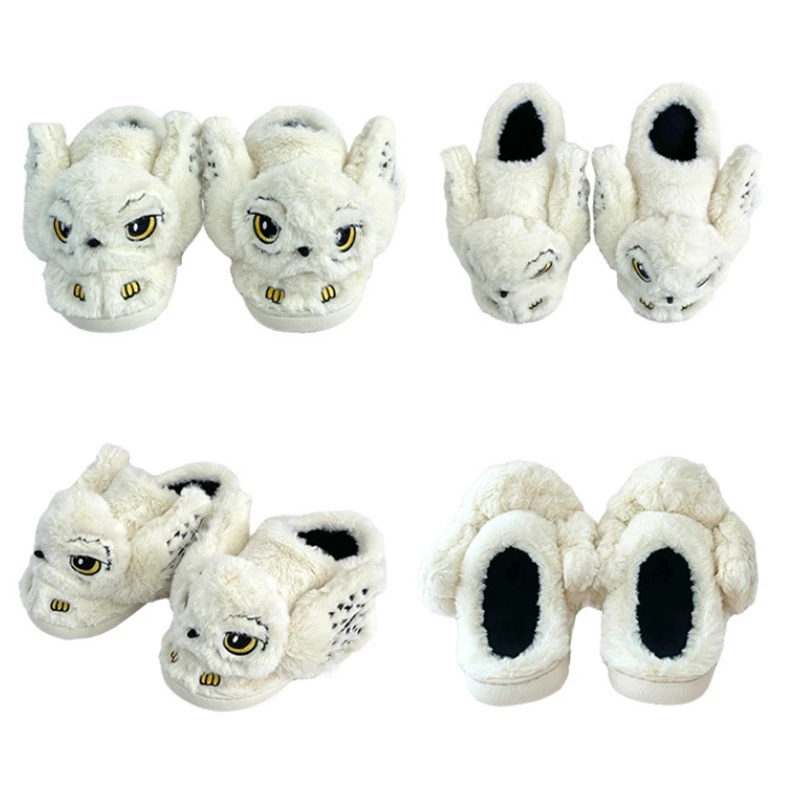 Новинка 2024 плюшевые тапочки Hedwig серии Гарри академия Зимние Теплые Симпатичные