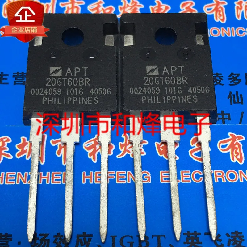 

5PCS-10PCS APT20GT60BR TO-247 600V 40A NEW AND ORIGINAL ON STOCK