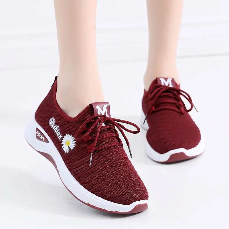 

Women Running Shoes Outdoor Casual Shoes Athletic Shoes Female Air Mesh Breathable Sneakers Sports Walking Shoes Tenis Feminino