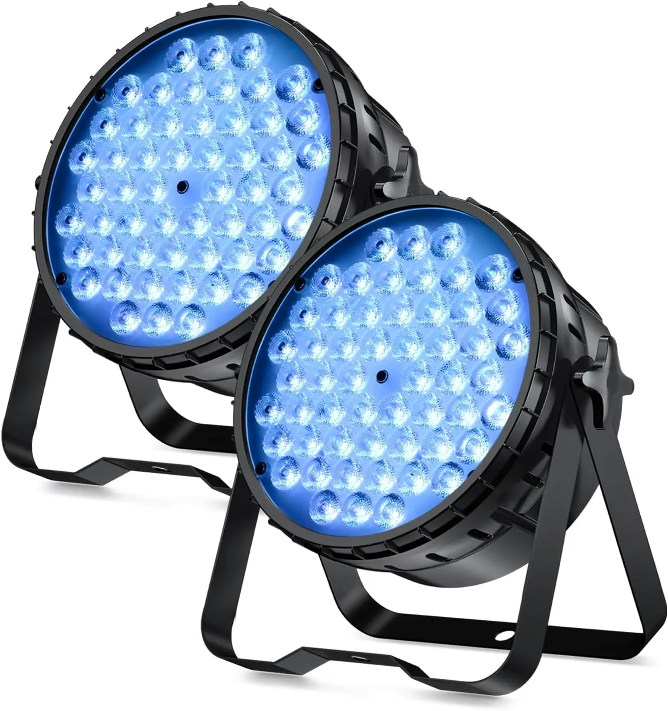 BOTAI DJ Lights 2 шт. светодиодные фонари мощностью 54x3 Вт сценические DMX звуковая