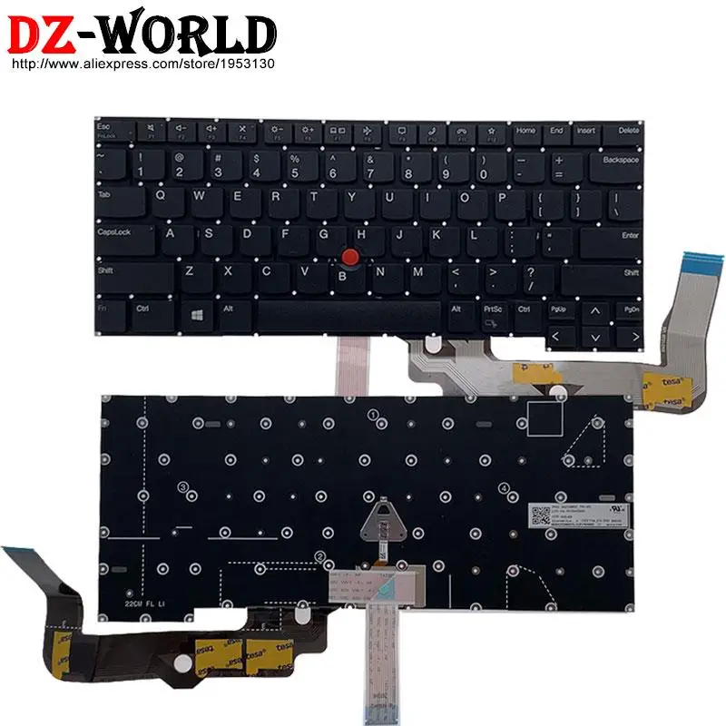 

Новая Оригинальная английская клавиатура для ноутбука Lenovo Thinkpad T14S Gen3 G3 SN21D68521 SN21D68447 SN21D68595 SN21D68669