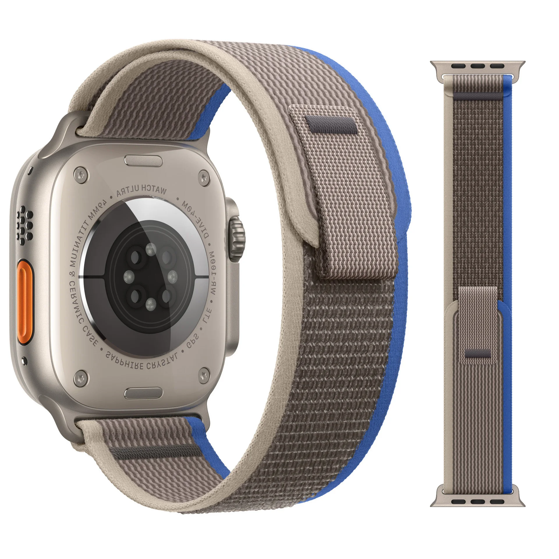 

Ремешок нейлоновый для apple watch band Ultra, браслет для apple watch band 49 мм 44 мм 45 мм 40 мм 41 мм 42 мм 45 мм, series 8 SE 7 6 5 3