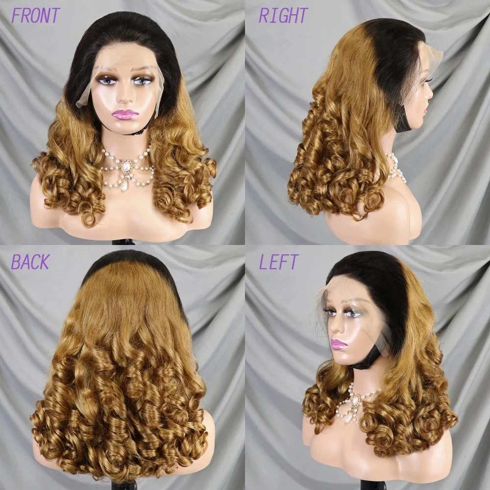 1BT3 0 цветов свободные волнистые человеческие волосы парики для черных женщин 300%