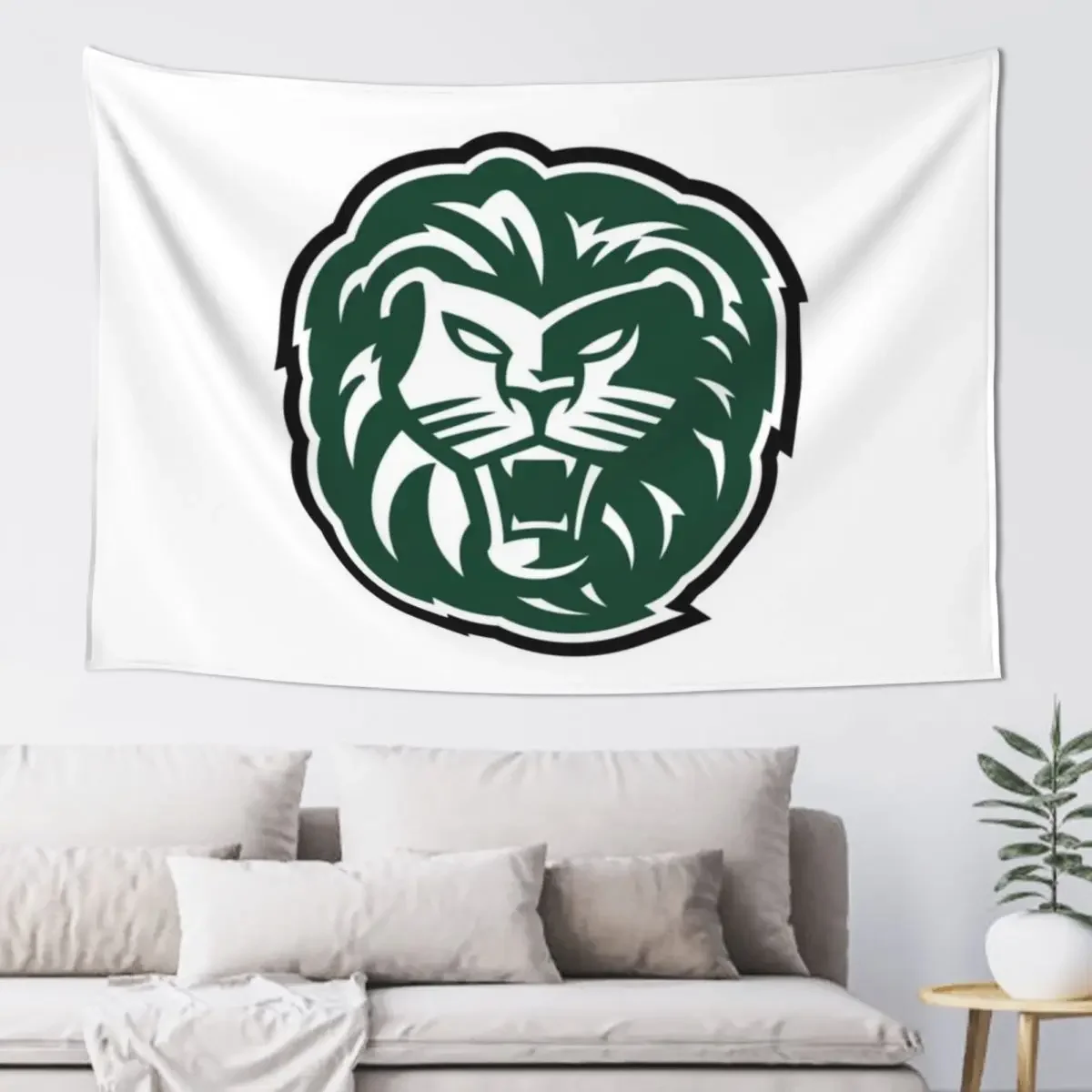 Piedmont University Athletics Lions Logo Гобелен