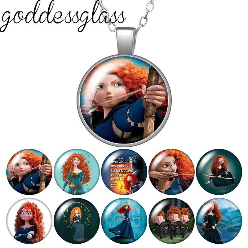 Ожерелье с подвеской из мультфильма Дикая принцесса