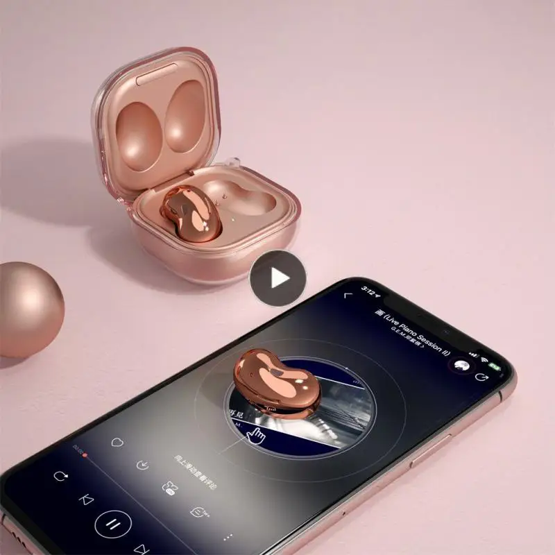 

Smart Accessories Shockproof Earphone Protective Sleeve Protective Cover Lightweight Tpu Case For Samsung Galaxy Buds Live