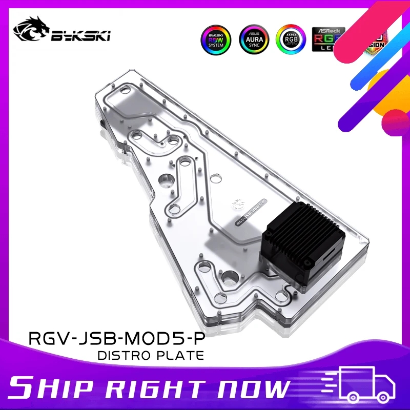 Доски для водных путей Bykski для JONSBO MOD5 чехол, 5V ARGB, для строительства одной графической карты