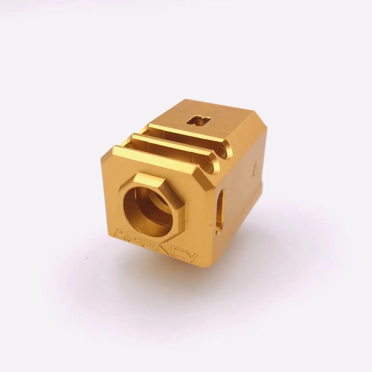 

14MM CCW Agency Arms 417 Compensator Toy Gel Blaster Kublai P1 For Airsoft GBB AEG Accessiores