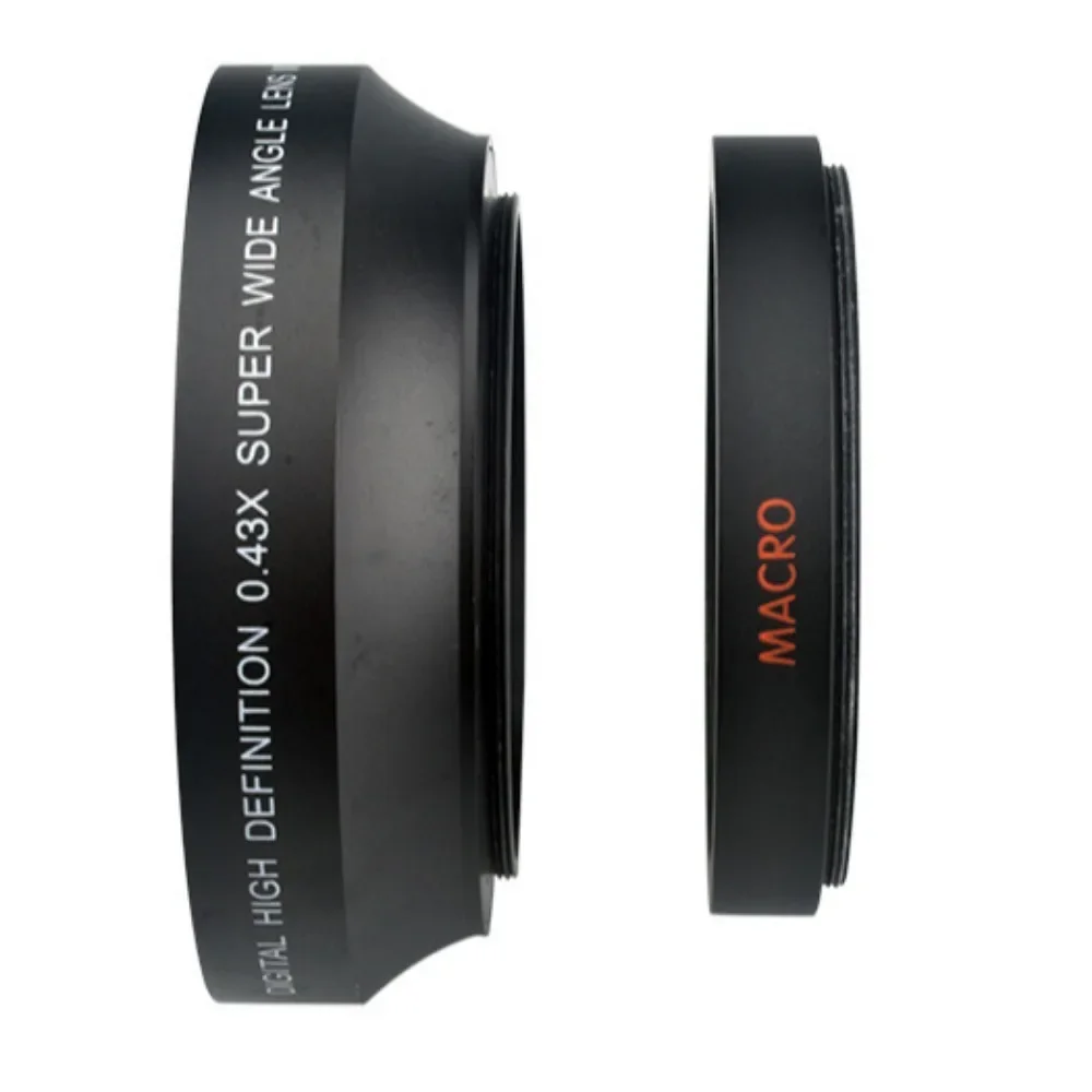 Широкоугольный дополнительный объектив HD 0 43x67 мм 72 с макропорцией