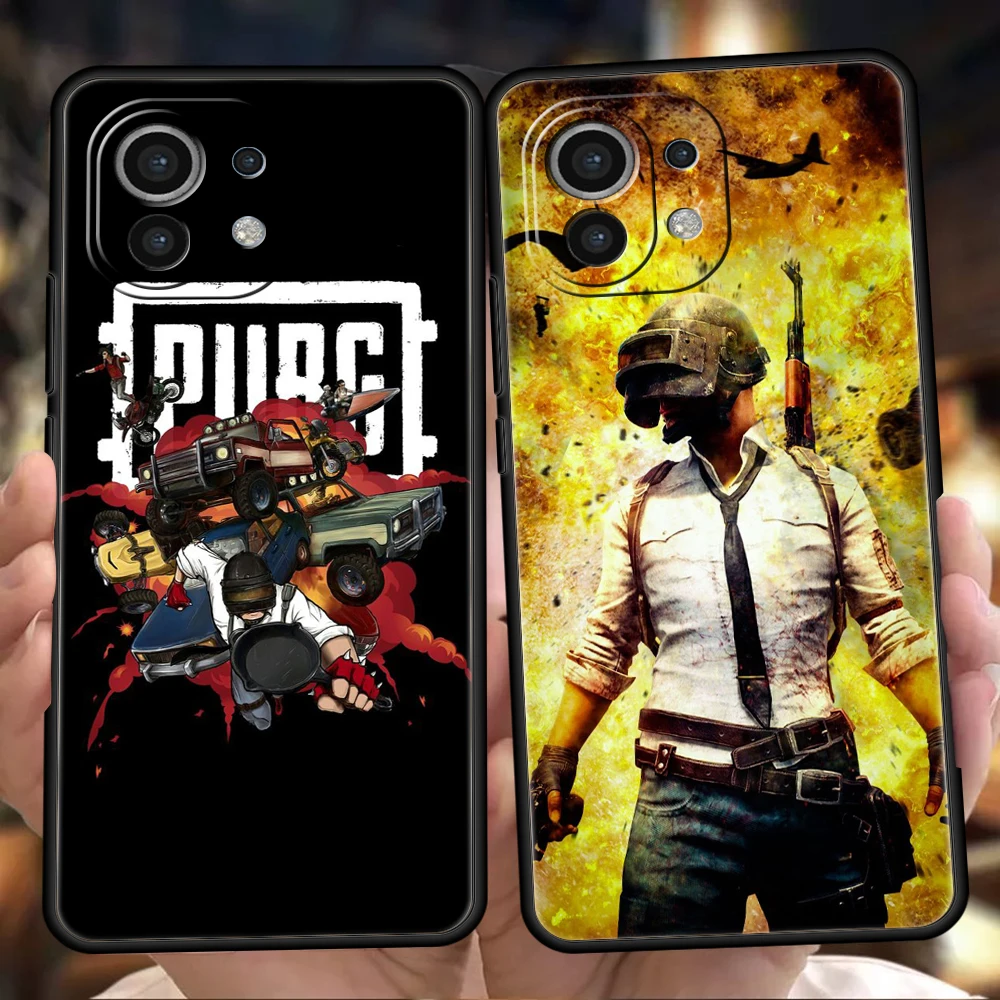 

Чехол для телефона Game PUBG для Xiaomi Poco F3 X3 X4 GT NFC M3 M4 Mi 12 9T 11 Ultra 11X 11i Note 10T Pro Lite 5G, силиконовый чехол