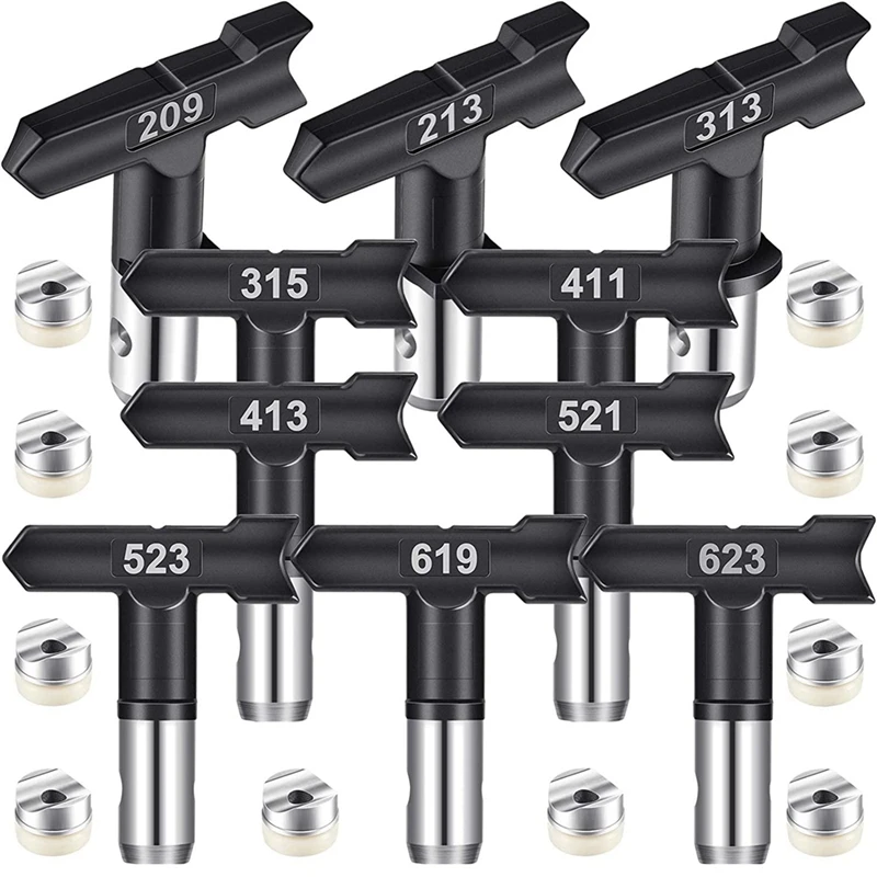 

Spray Tips Reversible Spray Tip Airless Spray Nozzles For Airless Paint Spray Machine And Airless Sprayer Machine