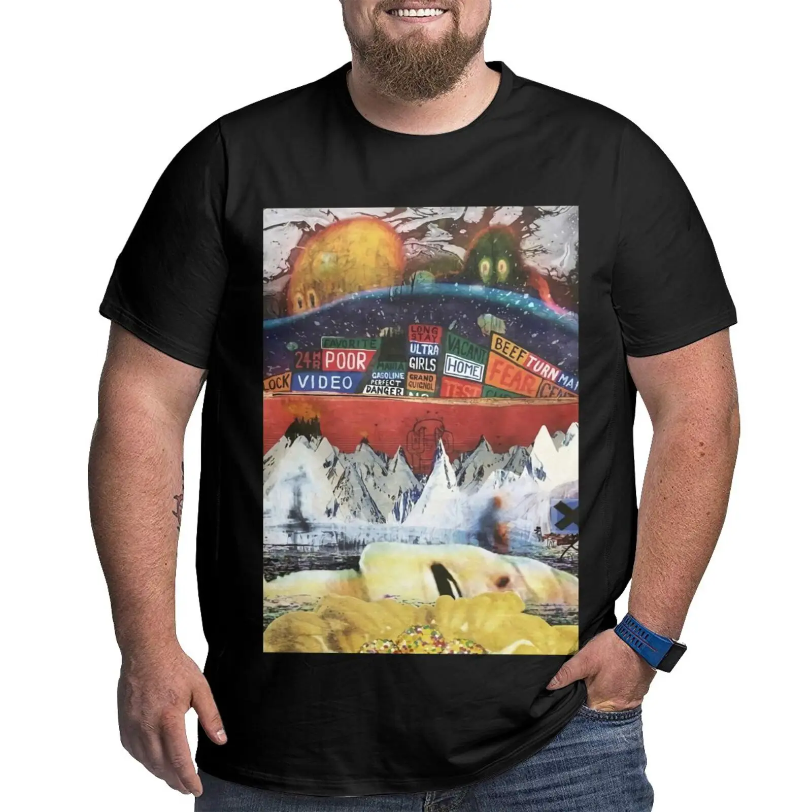 

Футболка унисекс оверсайз в стиле группы 90-х годов