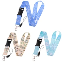 beach vacation sailing keychain straps rope cell phone charm neck strap lanyard for id card keychain diy lanyard hanging rope