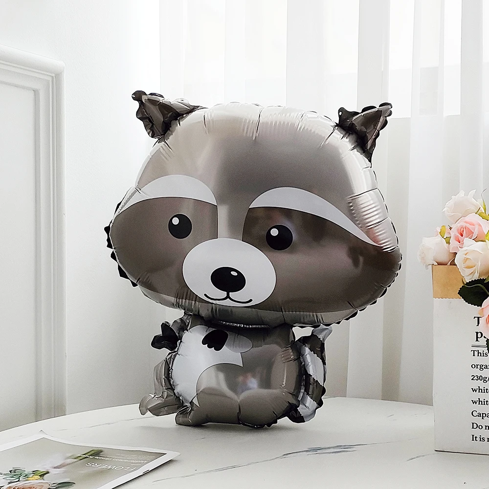 39 шт. набор из фольги в виде белки енота лисы