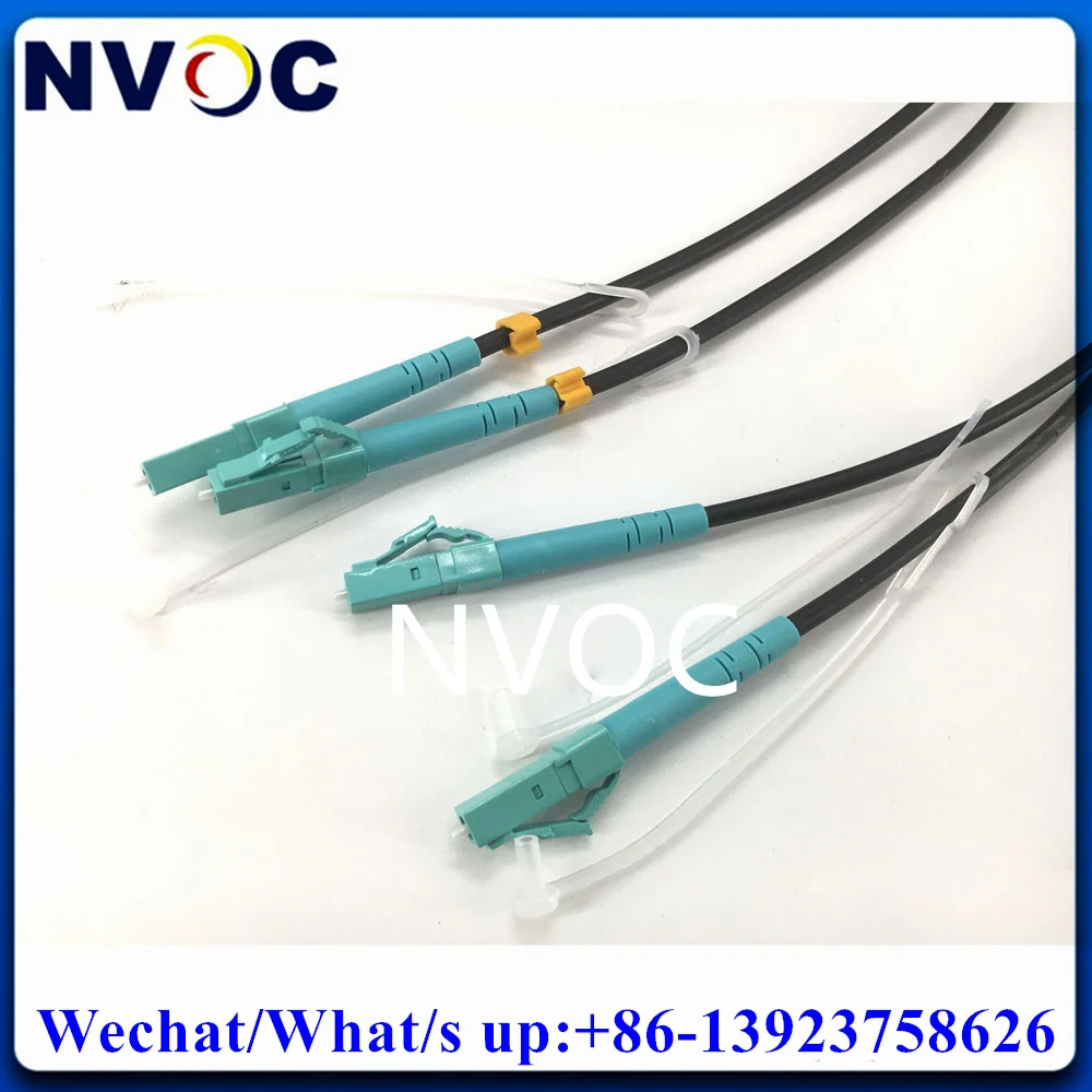 200 м 24C LC 24 нити наружный OM4 OM3-300 7 0 мм ТПУ бронированный волоконно-оптический
