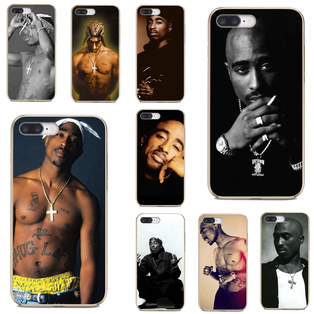 Силиконовый чехол для Xiaomi Mi A1 A2 A3 5X 6X 8 9 9t Lite SE Pro Mi Max Mix 1 2 3 2S Tupac Shakur 2 Pac Legend Hip Hop Star