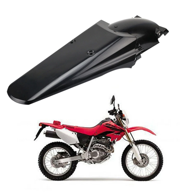 Брызговик заднего колеса для мотоцикла Honda XR250 XR400R Yamaha YZ WR250 450F Kawasaki KL250 черный