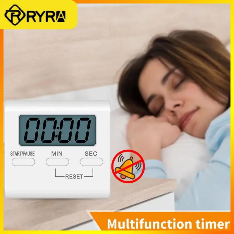 

Clear Numbers Kitchen Timer For Cooking Baking Sports Games Office Cooking Timer Low Energy Consumption Digital Kitchen Timer