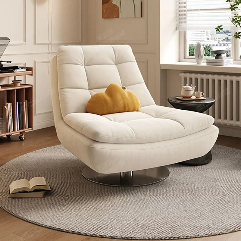 Удобный одноместный диван-стул мягкий черный ленивый напольный диван