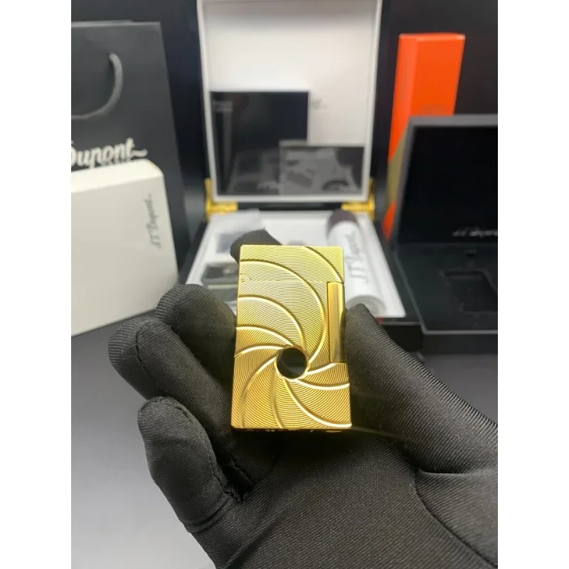 Креативная Бутановая газовая зажигалка ветрозащитная с высоким уровнем огня