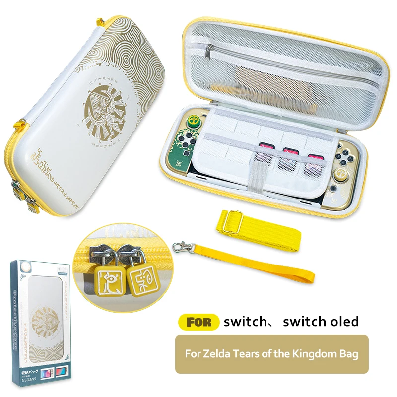 

Для Nintendo Switch чехол сумка для хранения Oled игровая жесткая коробка аксессуары для Легенда о Зельде Tears of The Kingdom