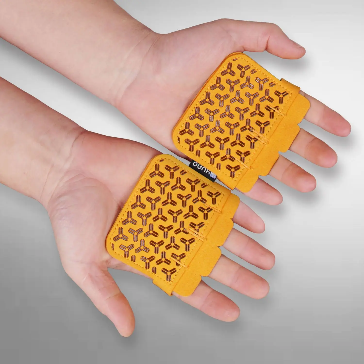 

Silica Gel Anti-Skid Leather Weight Lifting Hand Guard Gloves Dumbbell Pull Up Grip Protector Pads Fitness Sport Home Gym Gloves