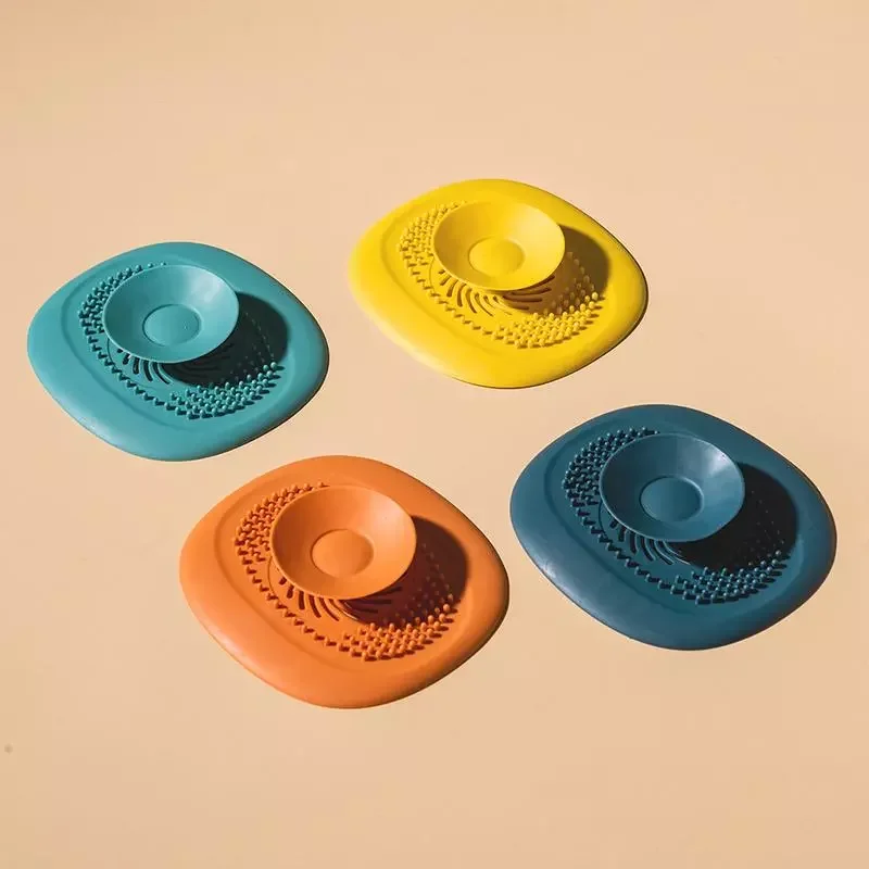 

Sink Drain Strainer Deodorant Plug Hair Catchers Rubber Shower Bathtub Floor Filter Water Stopper Bathroom Accessories