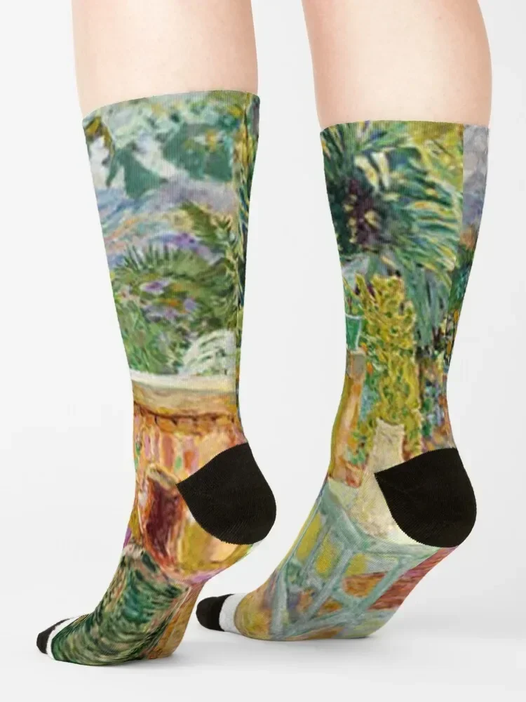 Pierre Bonnard - The Terrace at Grasse Носки забавный подарок Чулки мужские Аргентина Женские