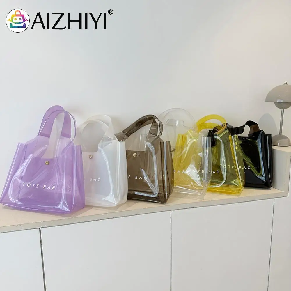 Большая сумка для женщин через плечо с магнитной застежкой ПВХ большая