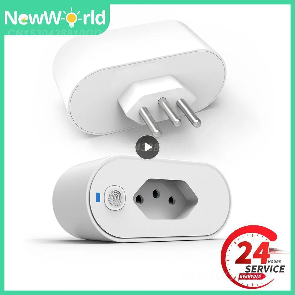 

Enhance Your Smart Home Control Alexa Google Smart Plug Durable Smart Outlet Adapter Compatible With Voice Assistants