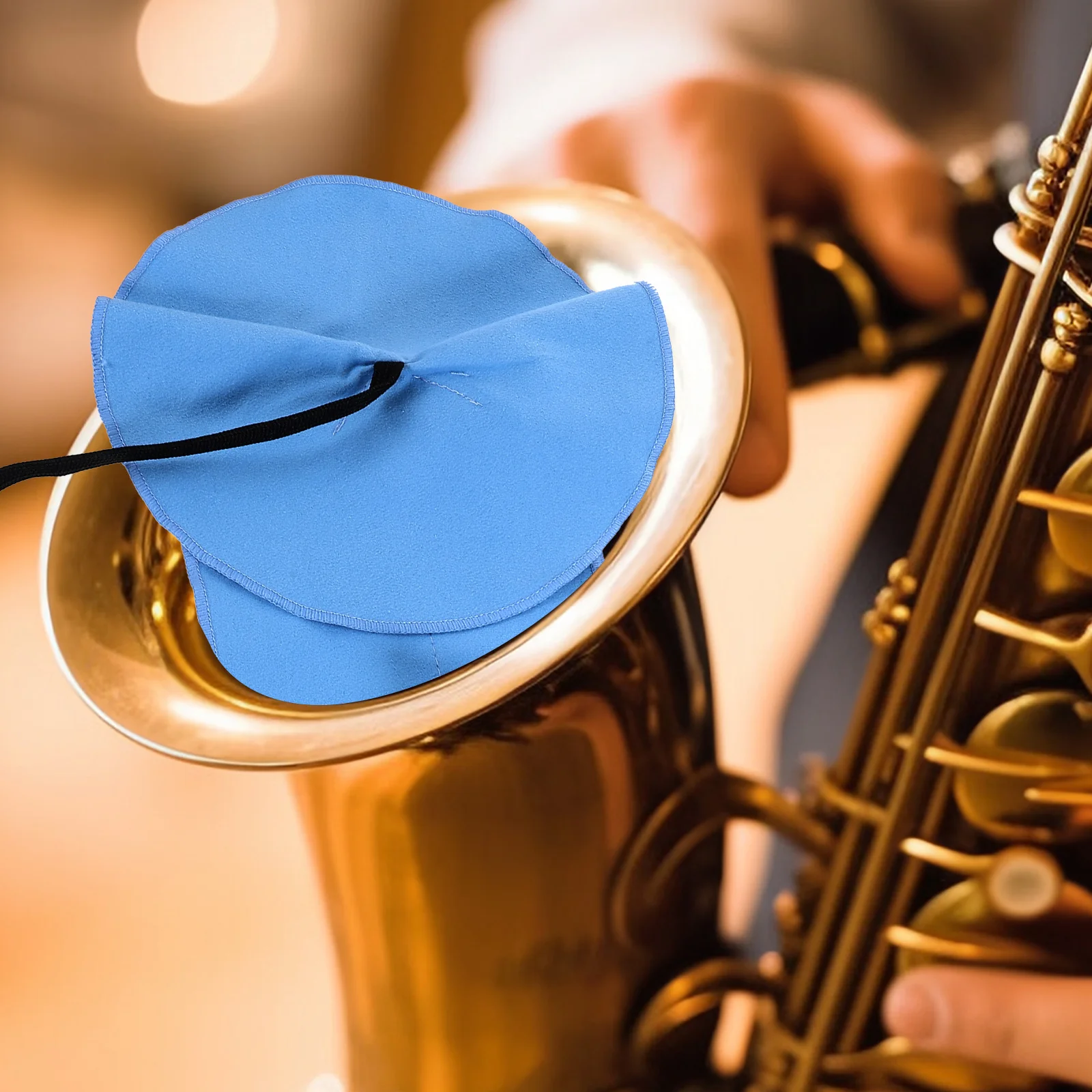 2 шт. ткань для чистки саксофона подставка большого пальца тампон флейта