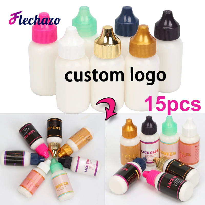 Ful Caps Personalized Logo Lace Glue For Wigs Waterproof Wig Glue Super Hold Hair Bonding Glue For Weave