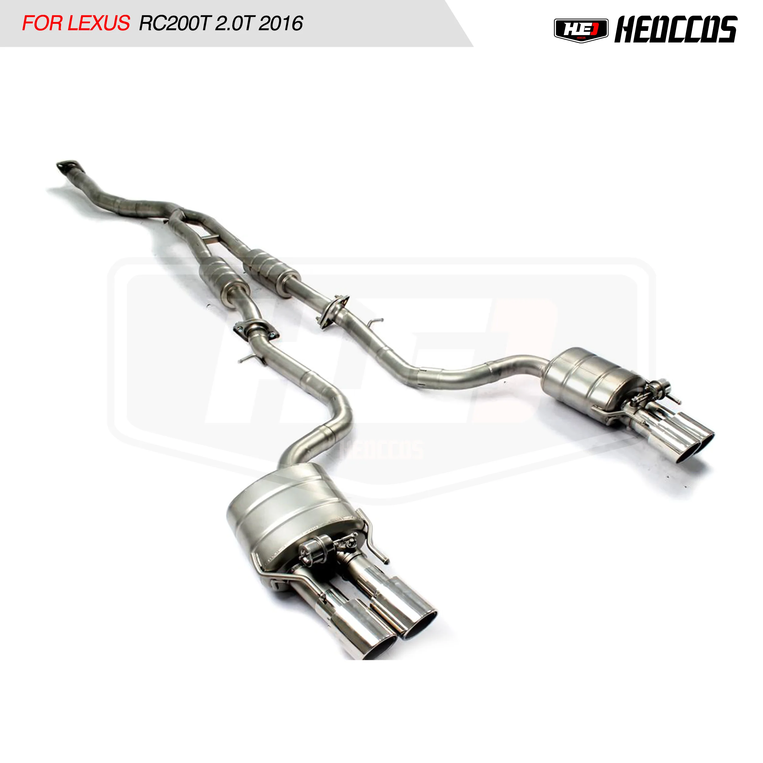 Высокопроизводительный выпускной клапан HEO управления Catback выхлопная труба для