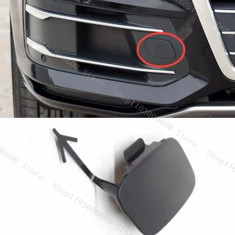 Для Audi Q7 2016 2017 2018 2019 передний бампер, противотуманная фара, накладка, рамка, решетка, противотуманная фара, крышка, рамка, капот 4 м 0807151   4М 08076814