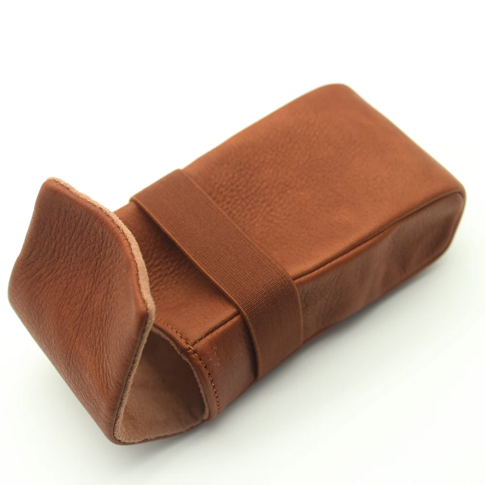 Сумка для камеры из воловьей кожи Портативная сумка хранения карт подходит Ricoh GR