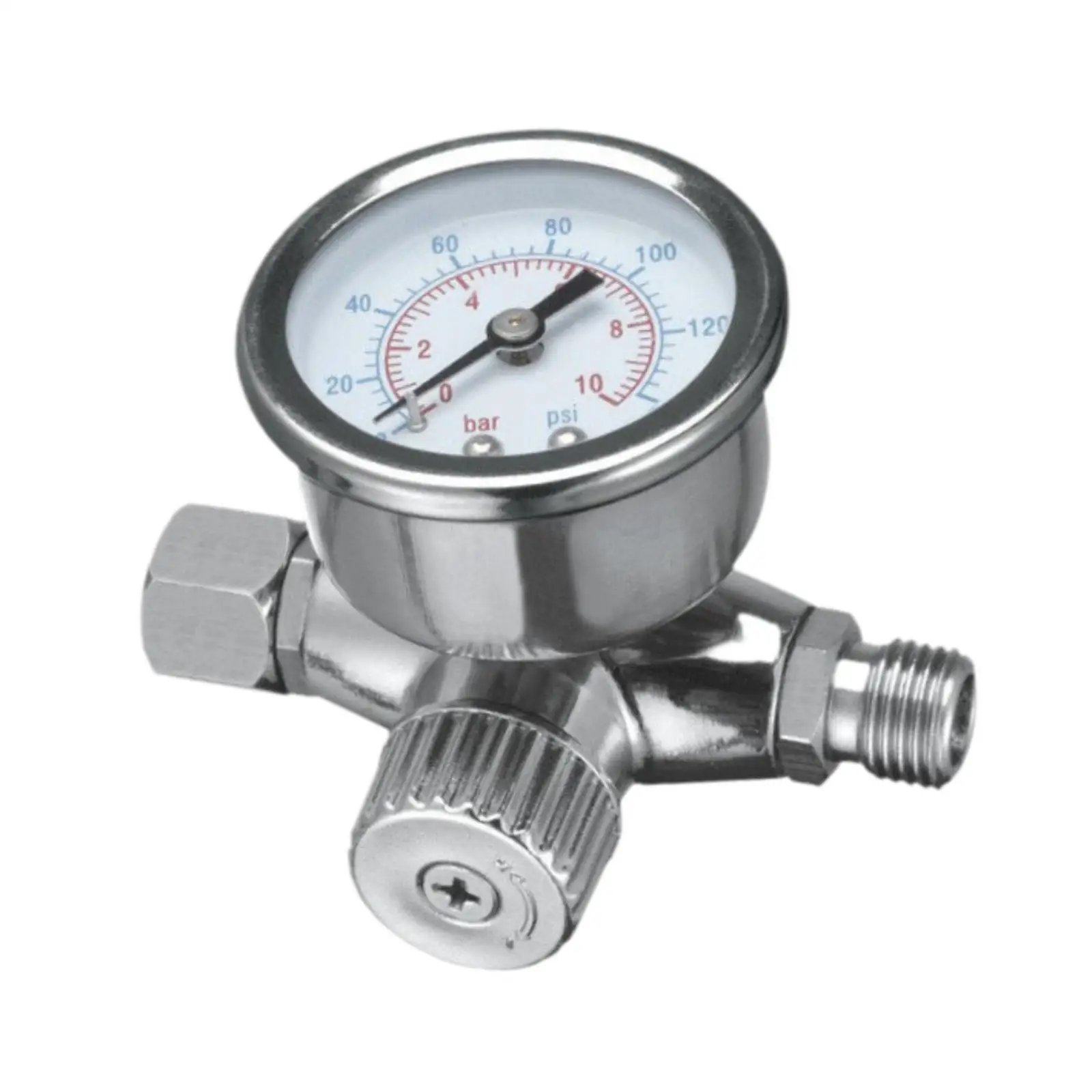 Распылительный инструмент Регулятор воздуха с манометром Легко устанавливаемый