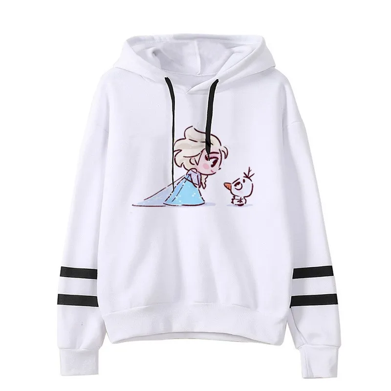 

Женская толстовка с капюшоном, с милым мультяшным рисунком